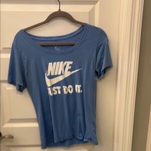 Nike Blue Relaxed Short Sleeve Tee